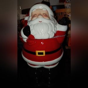 Cute Santa Claus Cookie Jar